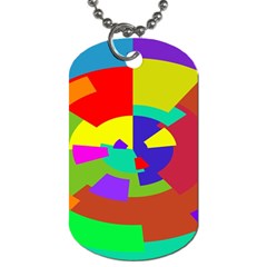 Pattern Dog Tag (two-sided)  by Siebenhuehner