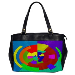 Pattern Oversize Office Handbag (one Side) by Siebenhuehner