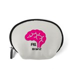 All Brains Leather  Accessory Pouch (Small) Back