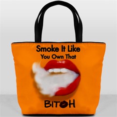 Vape Mouth Smoke Own That Bucket Handbag by OCDesignss