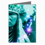 Magical Indian Chief Greeting Card Left