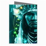 Magical Indian Chief Greeting Card Right