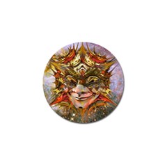 Star Clown Golf Ball Marker by icarusismartdesigns