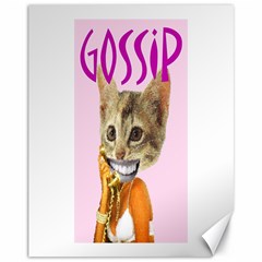 Gossip Canvas 11  X 14  (unframed) by AnimalsLol