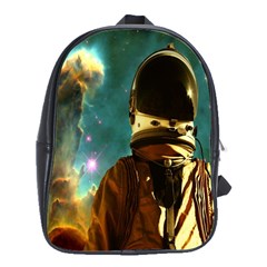 Lost In The Starmaker School Bag (large) by icarusismartdesigns