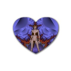 Chaos Drink Coasters (heart) by icarusismartdesigns