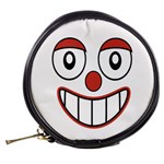 Happy Clown Cartoon Drawing Mini Makeup Case Back