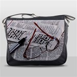 Crossword Genius Messenger Bag Front