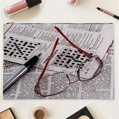 Crossword Genius Cosmetic Bag (xxl) by StuffOrSomething