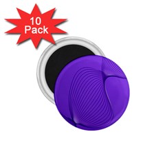 Twisted Purple Pain Signals 1 75  Button Magnet (10 Pack) by FunWithFibro