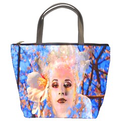 Magic Flower Bucket Handbag by icarusismartdesigns