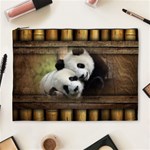 Panda Love Cosmetic Bag (XL) Front