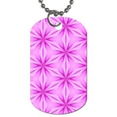 Cute Pretty Elegant Pattern Dog Tag (two-sided)  by GardenOfOphir