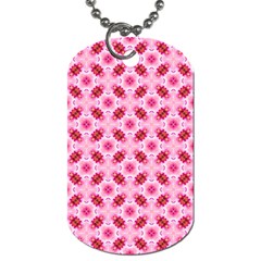 Cute Pretty Elegant Pattern Dog Tag (two-sided)  by GardenOfOphir