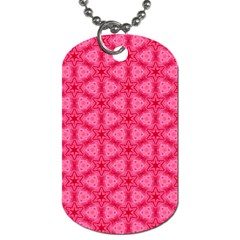 Cute Pretty Elegant Pattern Dog Tag (one Sided) by GardenOfOphir