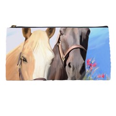 Miwok Horses Pencil Case by JulianneOsoske