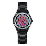 Magical Trance Sport Metal Watch (Black) Front