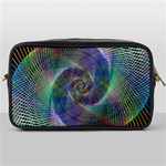 Psychedelic Spiral Travel Toiletry Bag (One Side) Front