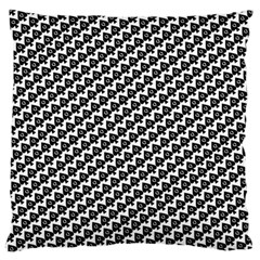 Hot Wife - Queen Of Spades Motif Large Flano Cushion Case (one Side) by HotWifeSecrets