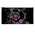 Pink Star Explosion Pencil Case Front