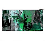 Green Urban Graffiti Pencil Case Back