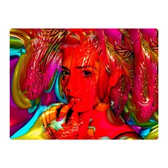 Mardi Gras Double Sided Flano Blanket (mini) by icarusismartdesigns