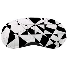 Shattered Life In Black & White Sleeping Mask by StuffOrSomething