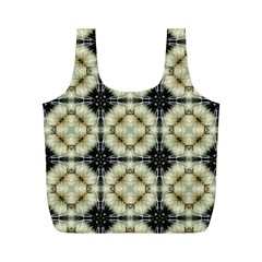 Faux Animal Print Pattern Full Print Recycle Bags (m)  by GardenOfOphir