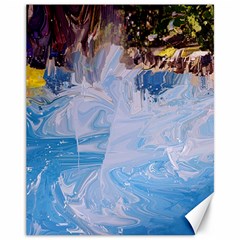 Splash 4 Canvas 11  X 14   by icarusismartdesigns