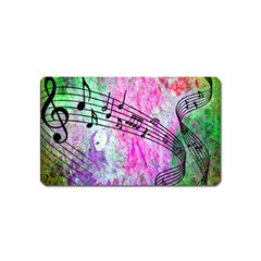 Abstract Music  Magnet (name Card) by ImpressiveMoments