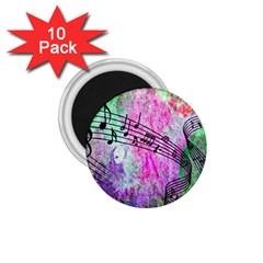 Abstract Music 2 1 75  Magnets (10 Pack)  by ImpressiveMoments