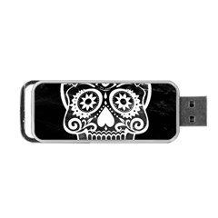 Skull Portable Usb Flash (one Side) by ImpressiveMoments