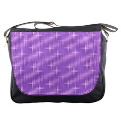 Many Stars, Lilac Messenger Bags by ImpressiveMoments