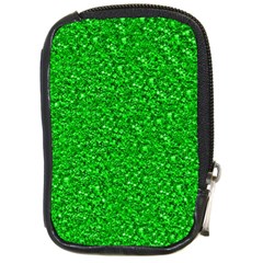 Sparkling Glitter Neon Green Compact Camera Cases by ImpressiveMoments