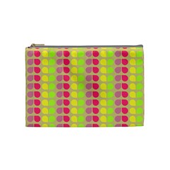 Colorful Leaf Pattern Cosmetic Bag (medium)  by GardenOfOphir