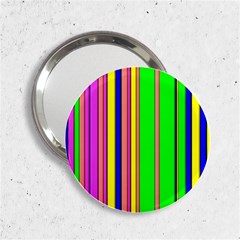 Hot Stripes Rainbow 2 25  Handbag Mirrors by ImpressiveMoments