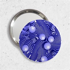 Doodle Fun Blue 2 25  Handbag Mirrors by ImpressiveMoments