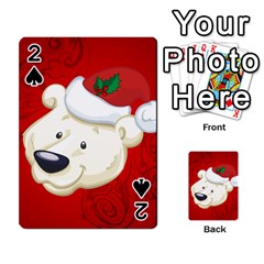 Funny Polar Bear Playing Cards 54 Designs  by FantasyWorld7