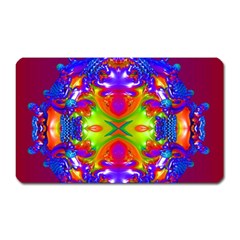 Abstract 6 Magnet (rectangular) by icarusismartdesigns