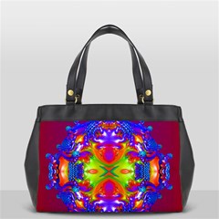 Abstract 6 Office Handbags (2 Sides)  by icarusismartdesigns