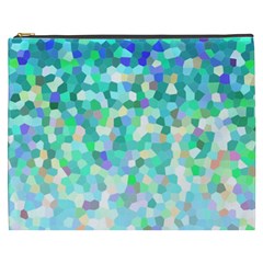 Mosaic Sparkley 1 Cosmetic Bag (xxxl)  by MedusArt