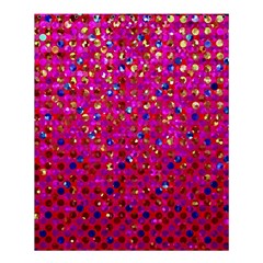 Polka Dot Sparkley Jewels 1 Shower Curtain 60  X 72  (medium)  by MedusArt