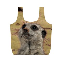 Meerkat 2 Full Print Recycle Bags (m)  by ImpressiveMoments