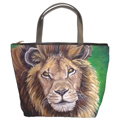 Lion Bucket Bags by ArtByThree