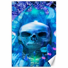 Skull Worship Canvas 20  X 30   by icarusismartdesigns