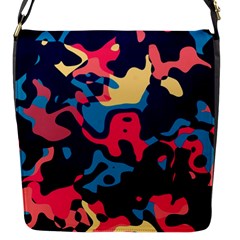 Chaos Flap Closure Messenger Bag (s) by LalyLauraFLM