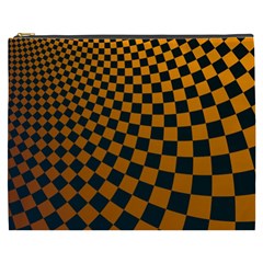 Abstract Square Checkers  Cosmetic Bag (xxxl)  by OZMedia