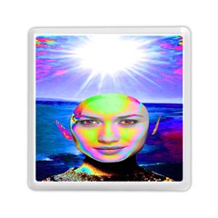 Sunshine Illumination Memory Card Reader (square)  by icarusismartdesigns