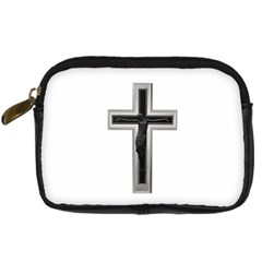 Christian Cross Digital Camera Leather Case by igorsin