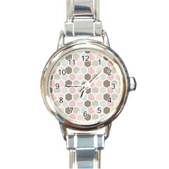 Spring Bee Round Italian Charm Watches by Kathrinlegg